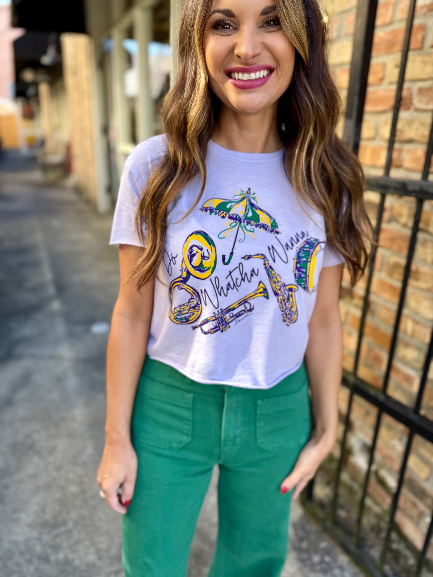 Do Whatcha Wanna CROPPED Tee