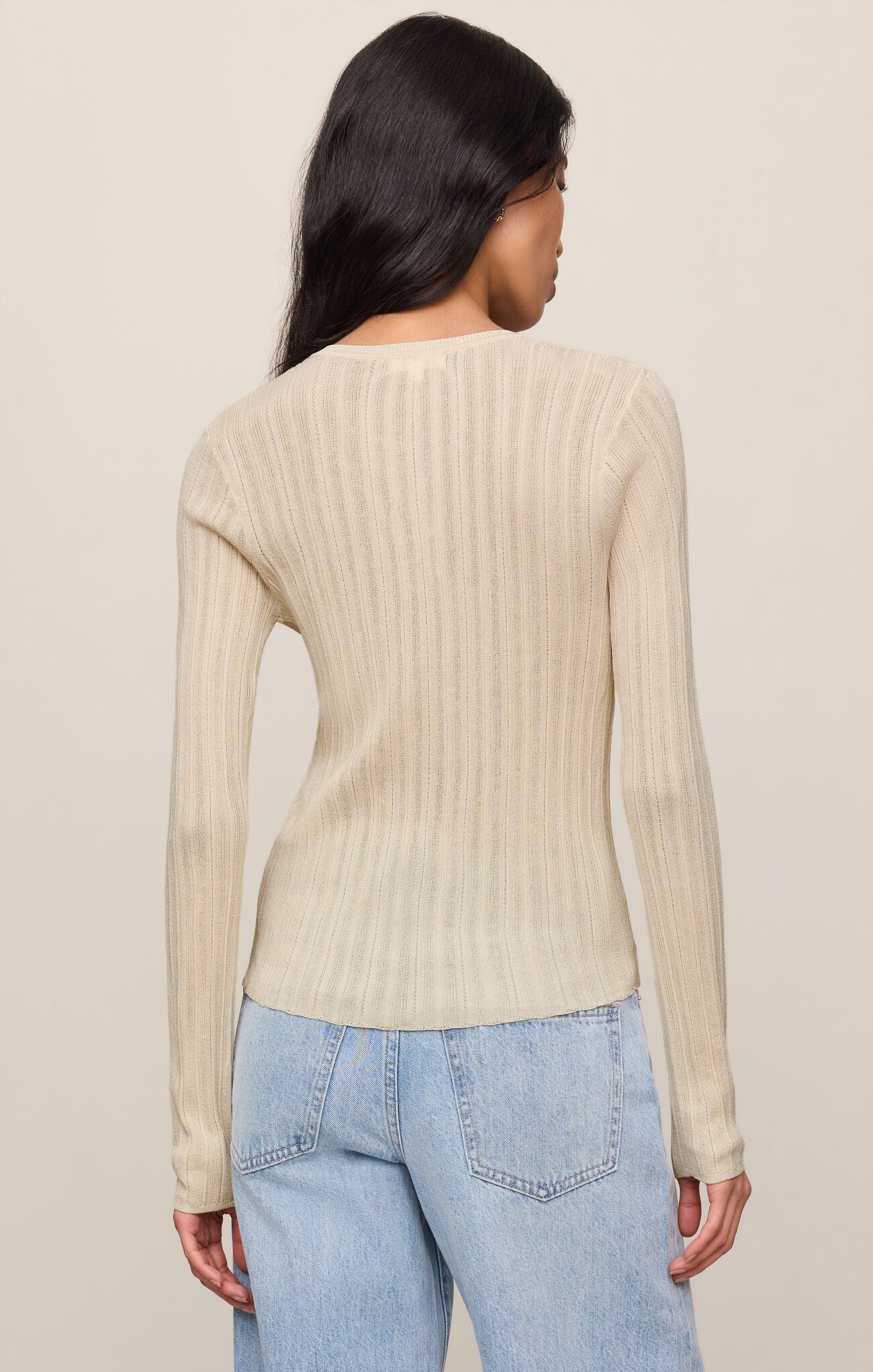 Z Supply Rowena Fine Knit Sweater- Sandstone