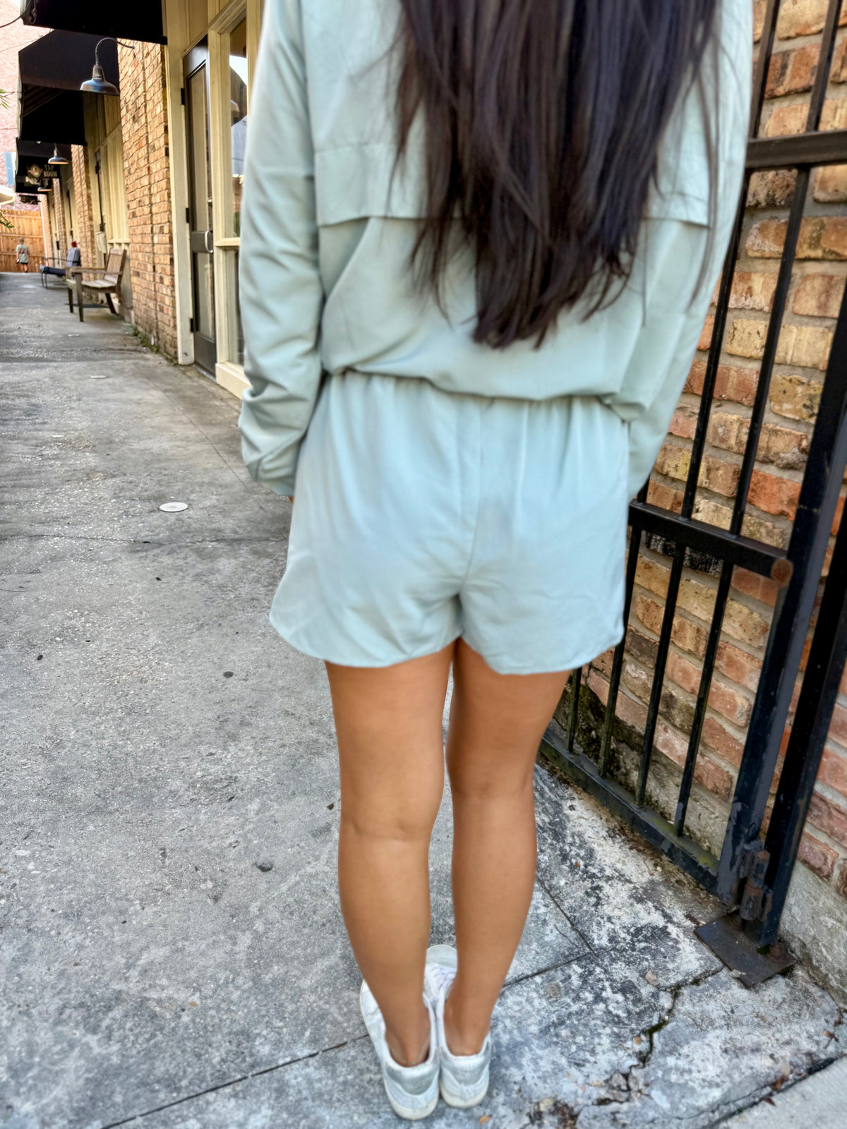 Johnson Windbreaker- Earthy Mint