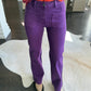 Freret Front Pocket Denim- Purple