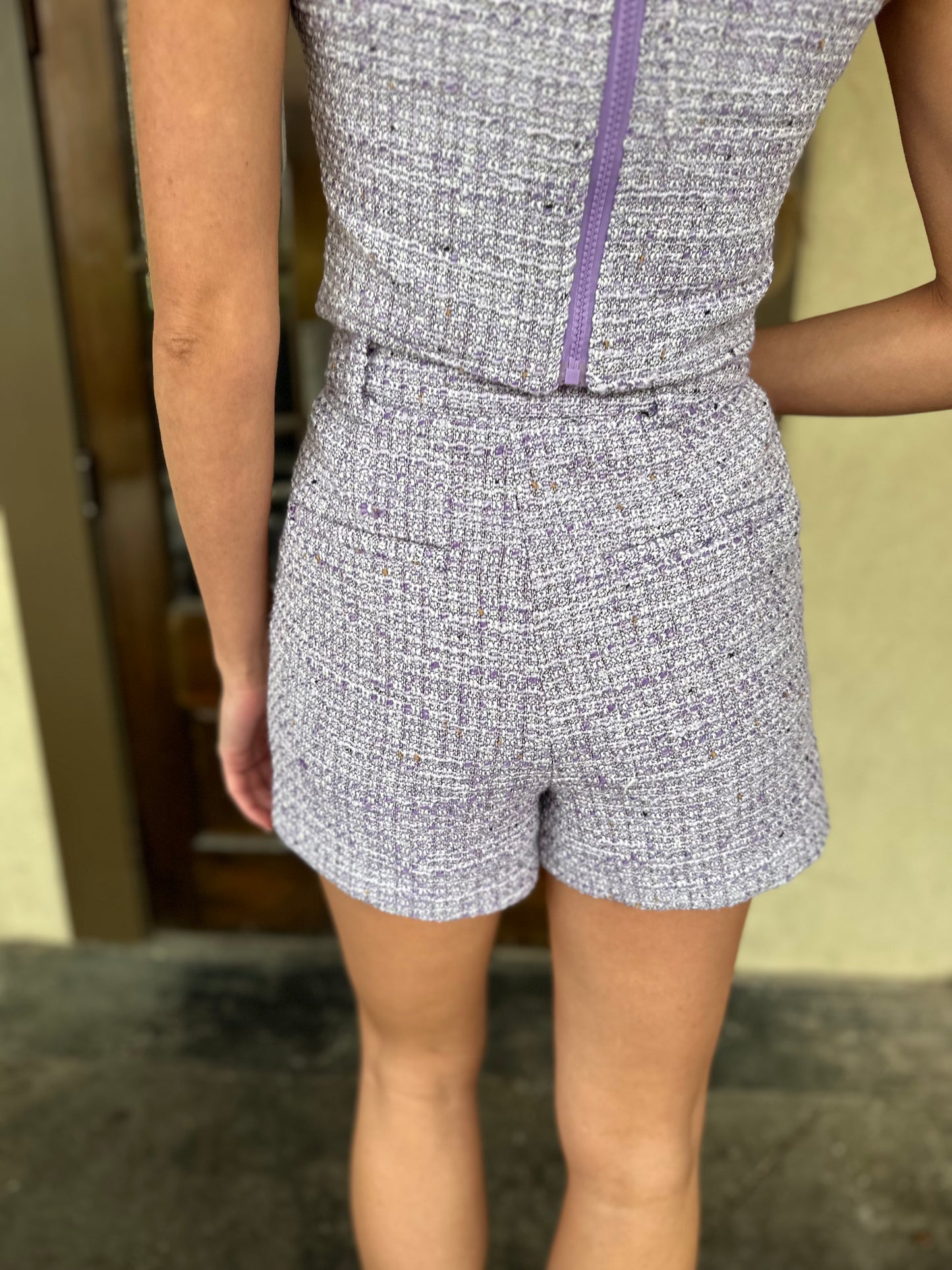 Imelda Shorts- Purple