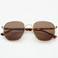 Sunglasses- Austin- Gold/Brown (205-2)