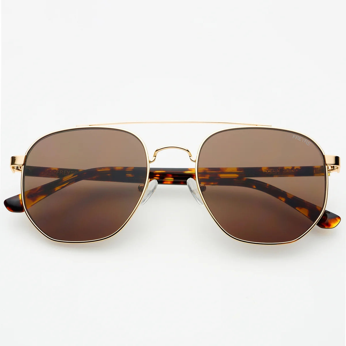 Sunglasses- Austin- Gold/Brown (205-2)
