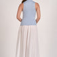 Sandy Halter Vest- Light Blue