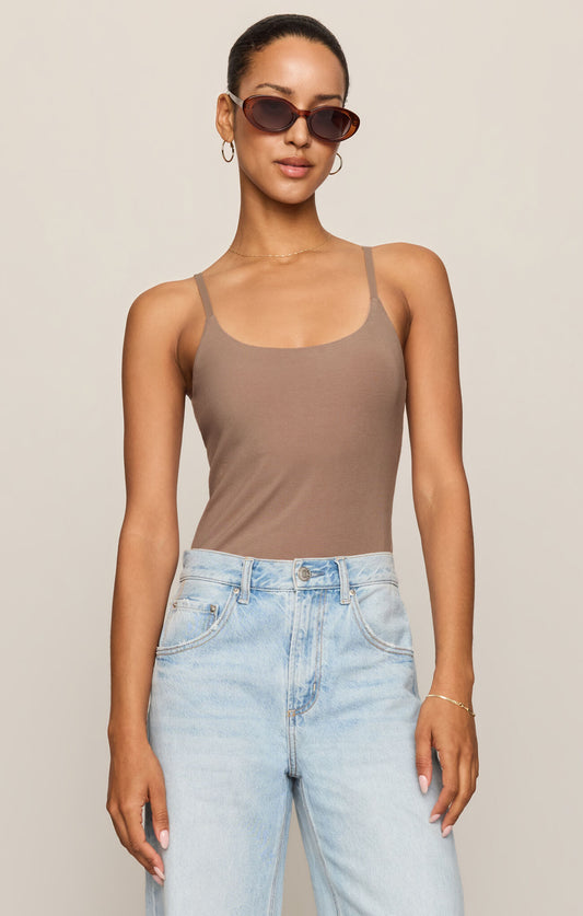 Z Supply Second Skin Cami- Desert Taupe