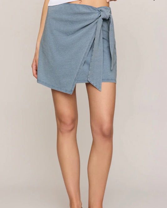 Z Supply Sora Denim Mini Skirt
