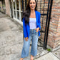 Paul Pocket Blazer- Electric Blue
