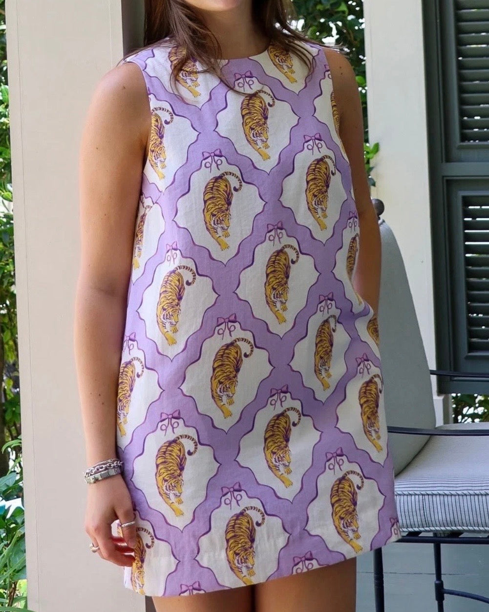 Tiger Frame Dress