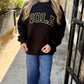 NOLA Mockneck Sweater- Black