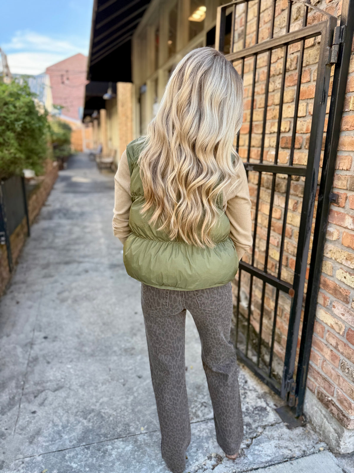 Brady Vest- Olive