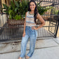 Fall Stripe Sweater Vest