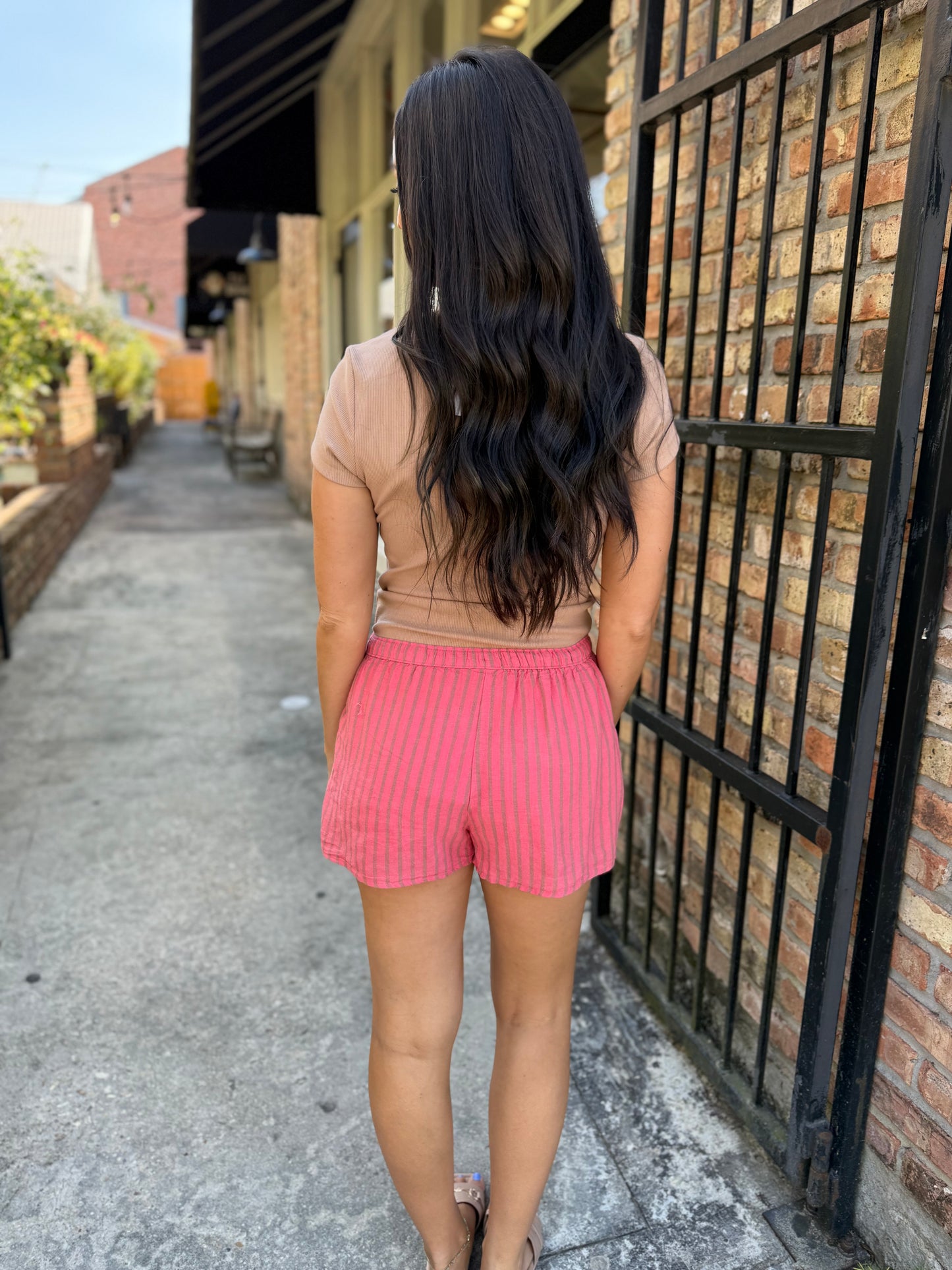 Z Supply Perfect Linen Short- Gelato