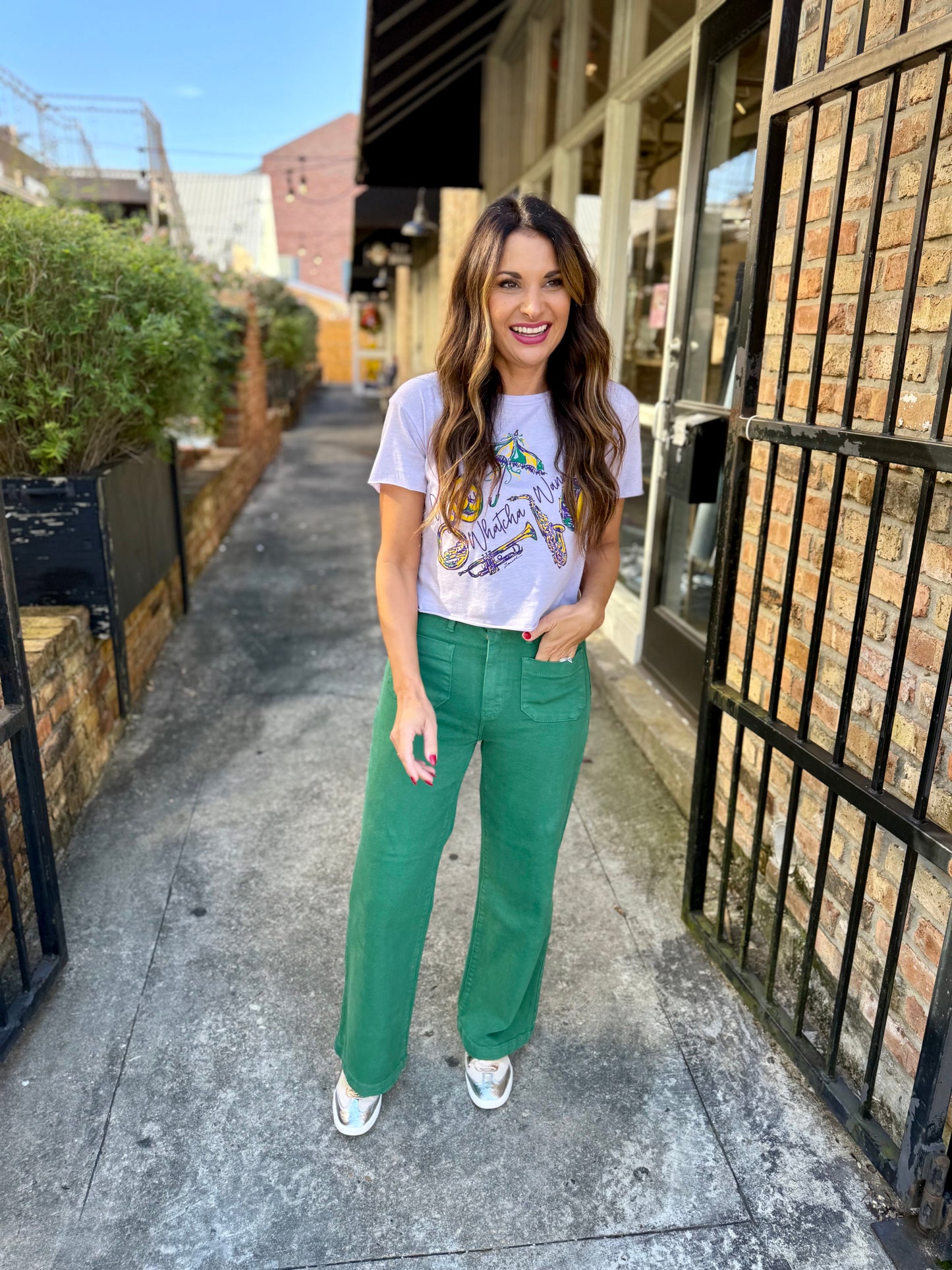 Do Whatcha Wanna CROPPED Tee