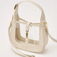 Paige Clear Bag- Ivory