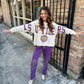 LSU Boxy Crewneck Sweatshirt