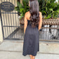 Z Supply Sunsought Strapless Maxi Dress- Black