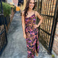 Butterfly Kiss Maxi Dress- Multi