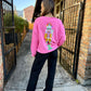 Candyland Nutcracker Sweatshirt- Pink