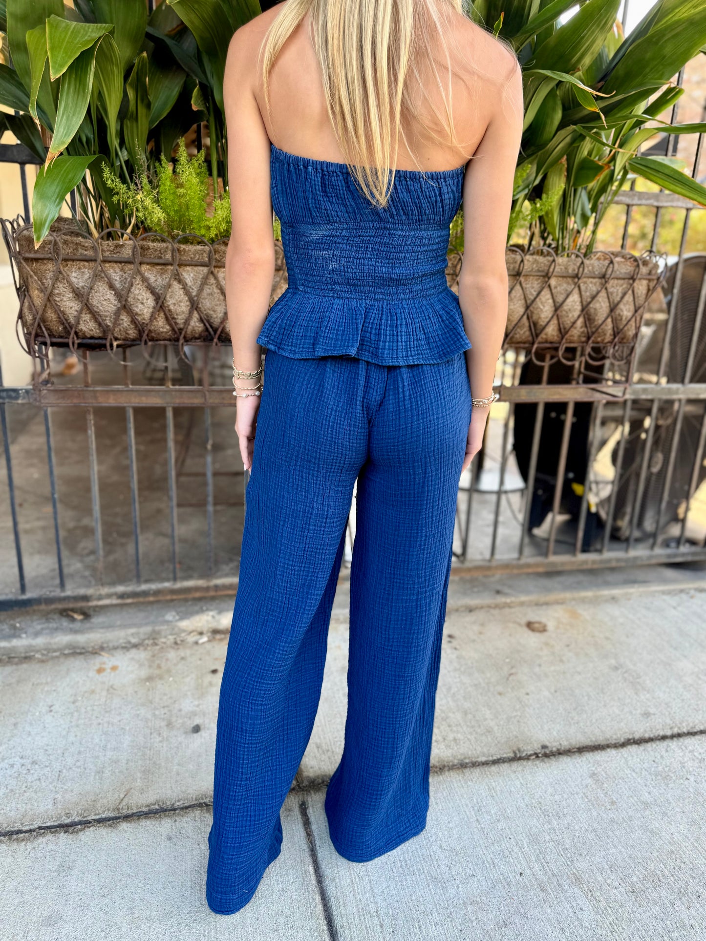 Harbor Pants- Soft Indigo