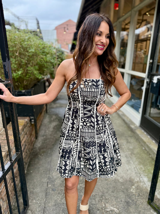 Nysa's Ink Mini Dress