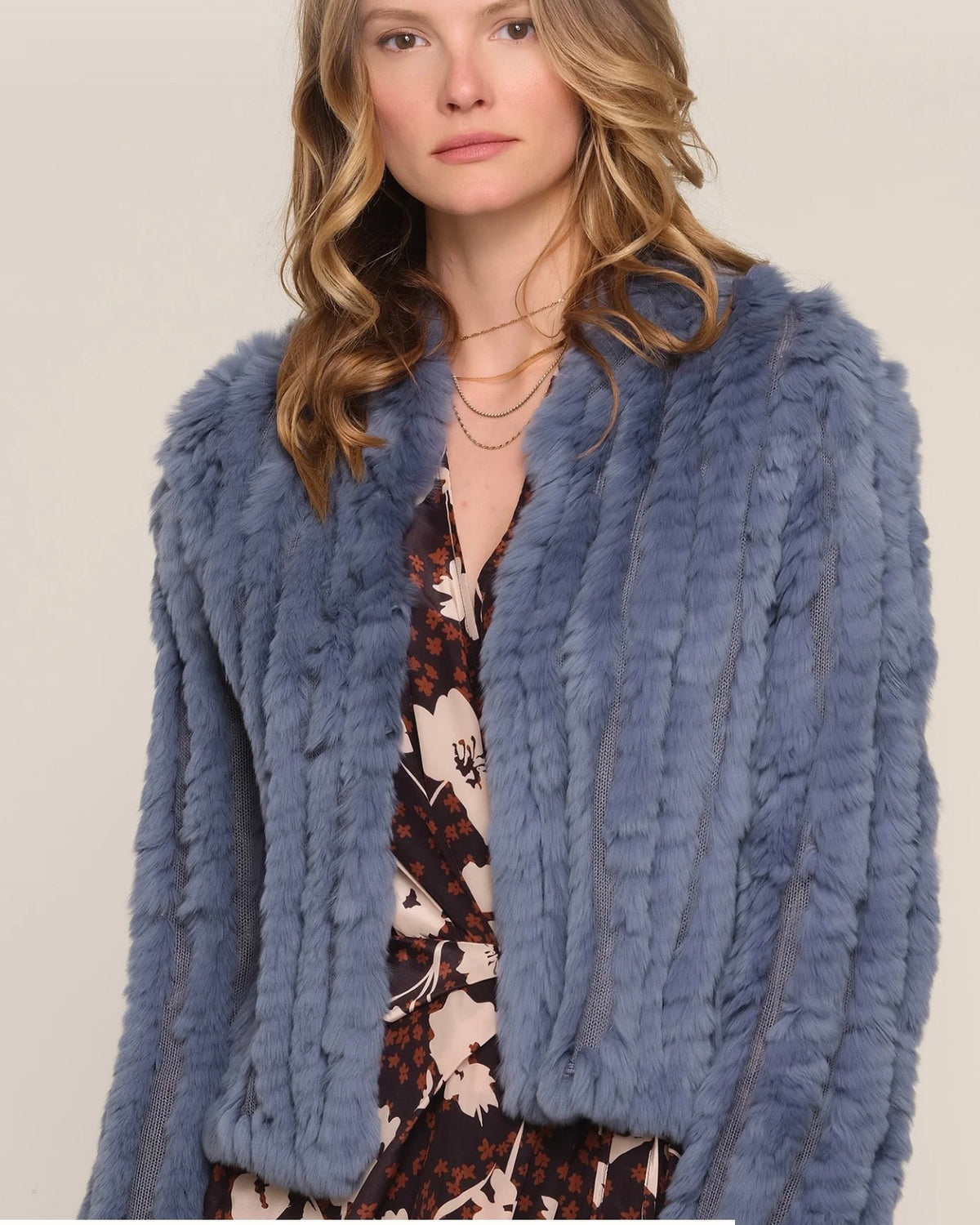 Rosa Fur Jacket- Carolina