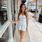 Lovely Pond Mini Dress Romper