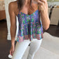 Emily Tank Top- Blue
