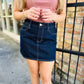 Micro Denim Skirt