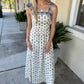 Santa Barbara Dress- Power Blue