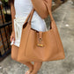 Milan Hobo Tote- Camel
