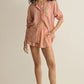 Z Supply Perfect Stripe Short- Tiger Lily