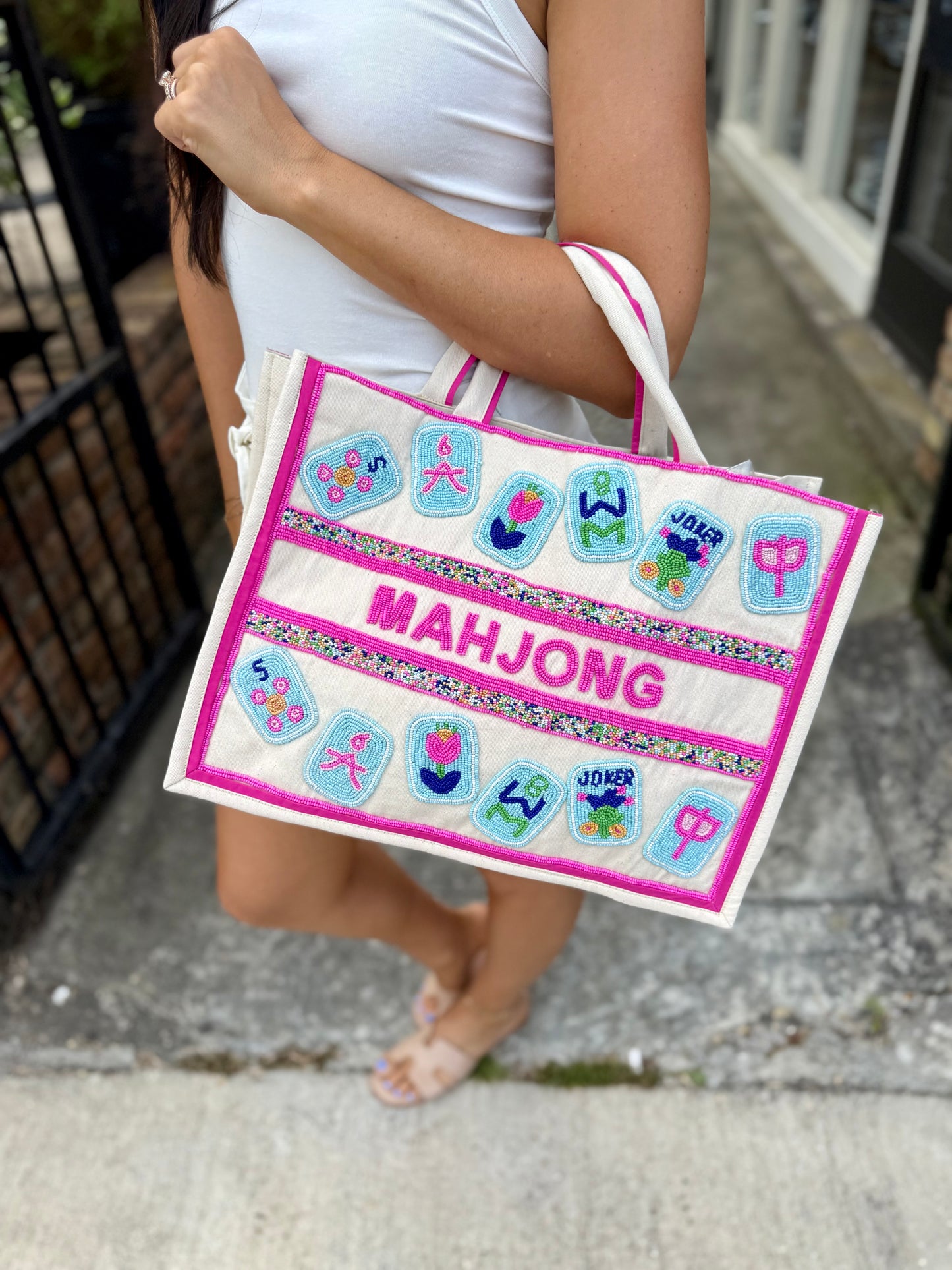 Mahjong Tote Bag