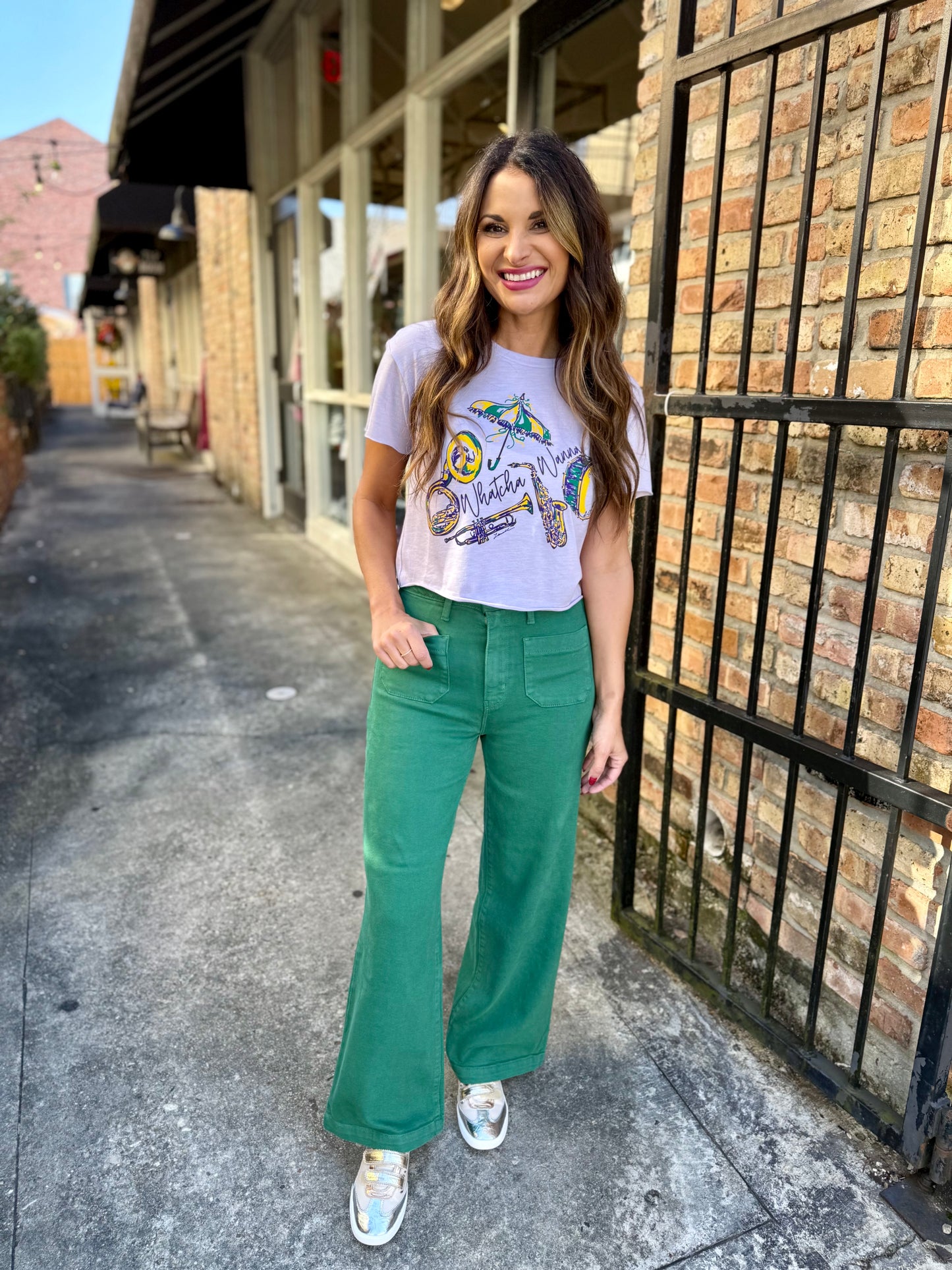 Do Whatcha Wanna CROPPED Tee