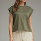 Campo Cap Sleeve Top- Olive