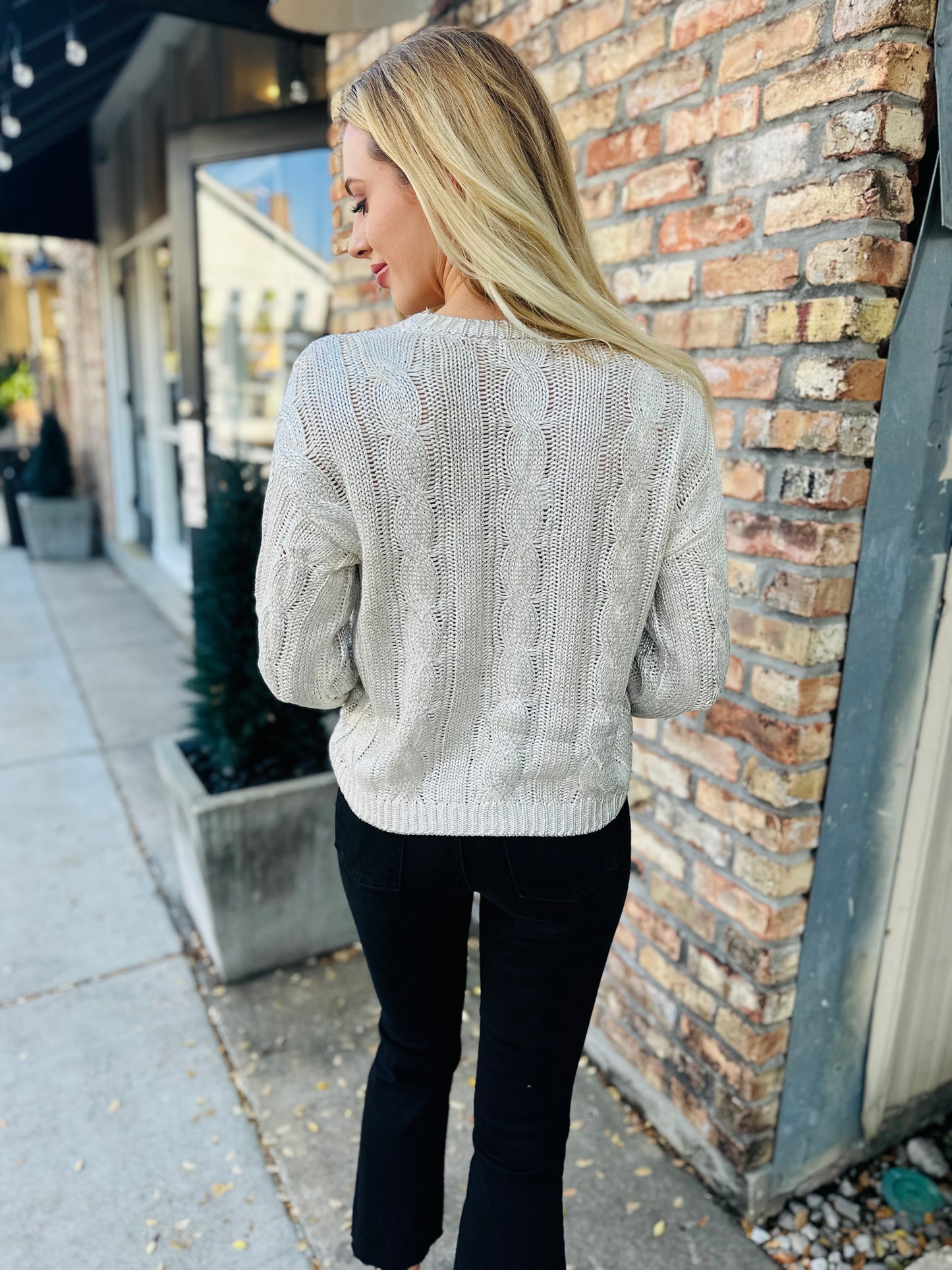 Renzo Sweater- Antique Ivory