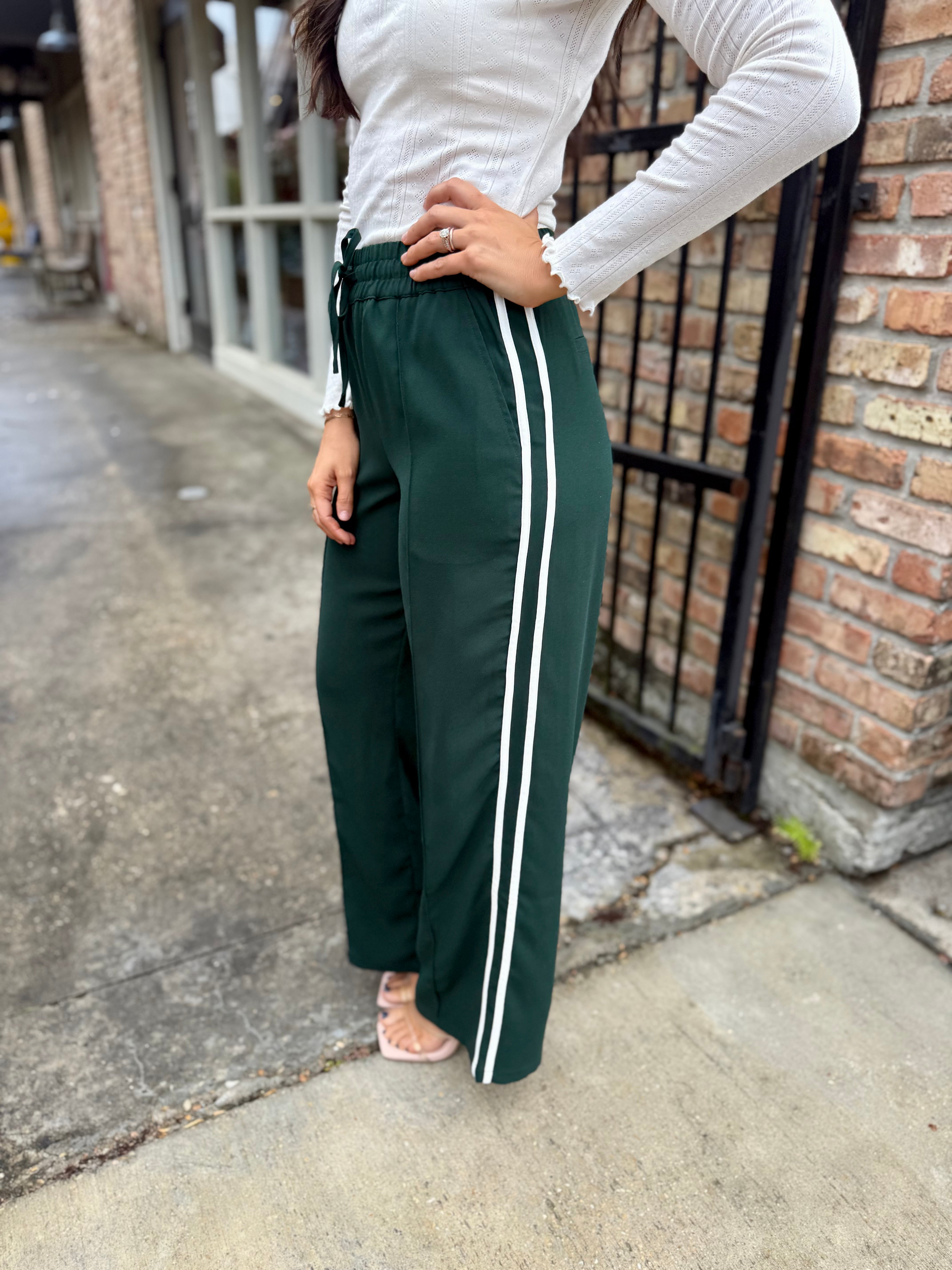 Z Supply Saunder Track Pant- Green – Hazel Lane Boutique