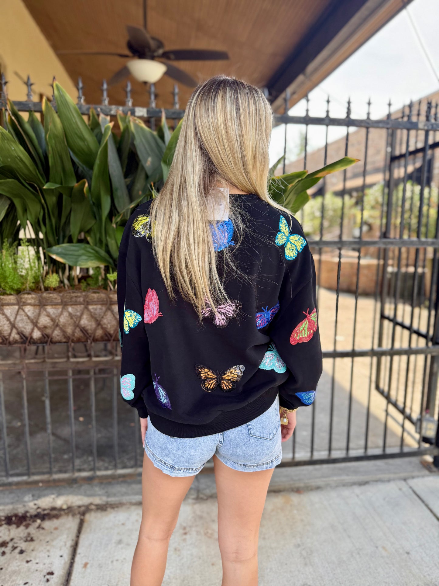 Queen Butterfly Tiger Sweatshirt