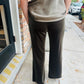 Ashley Velvet Pants- Olive