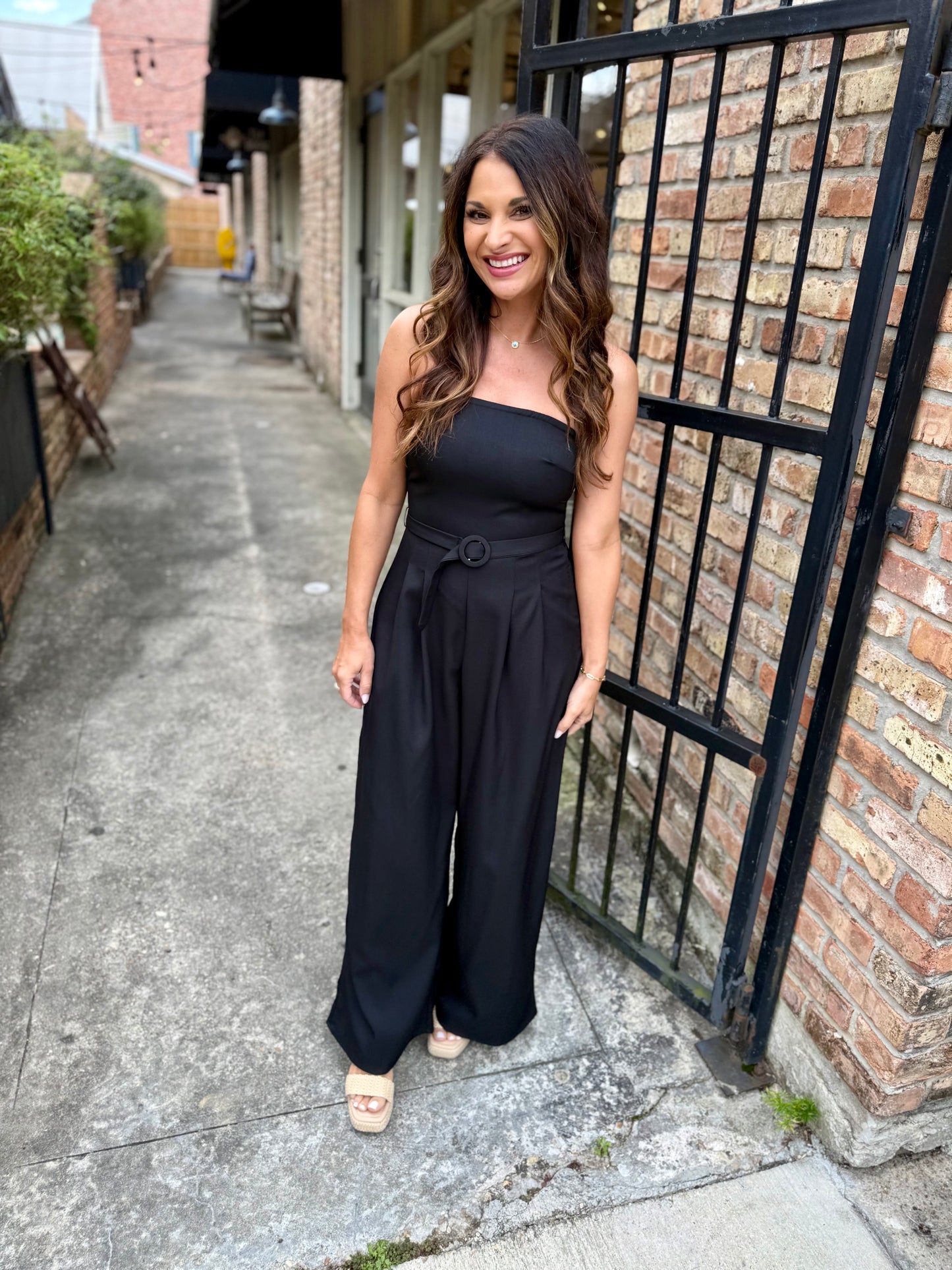 Royale Tube Jumpsuit- Black