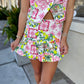 Breezy Tropical 2 PC SET- Resort Pink