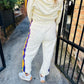 Mardi Nation Sweatpants- Ivory