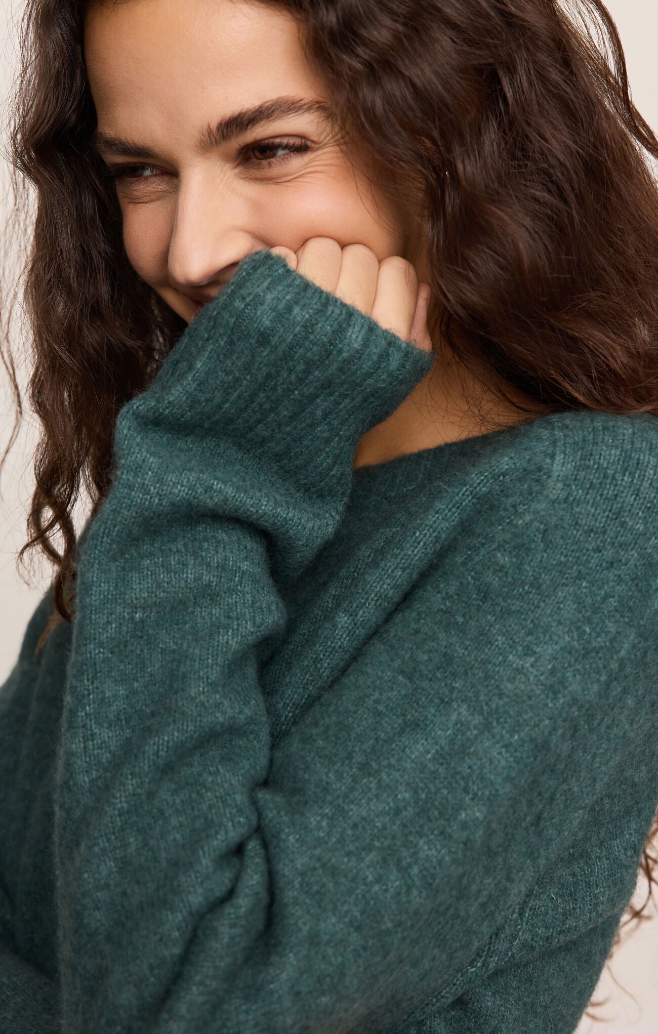 Z Supply Stand In Sweater- Emerald Cove