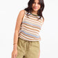 Fall Stripe Sweater Vest