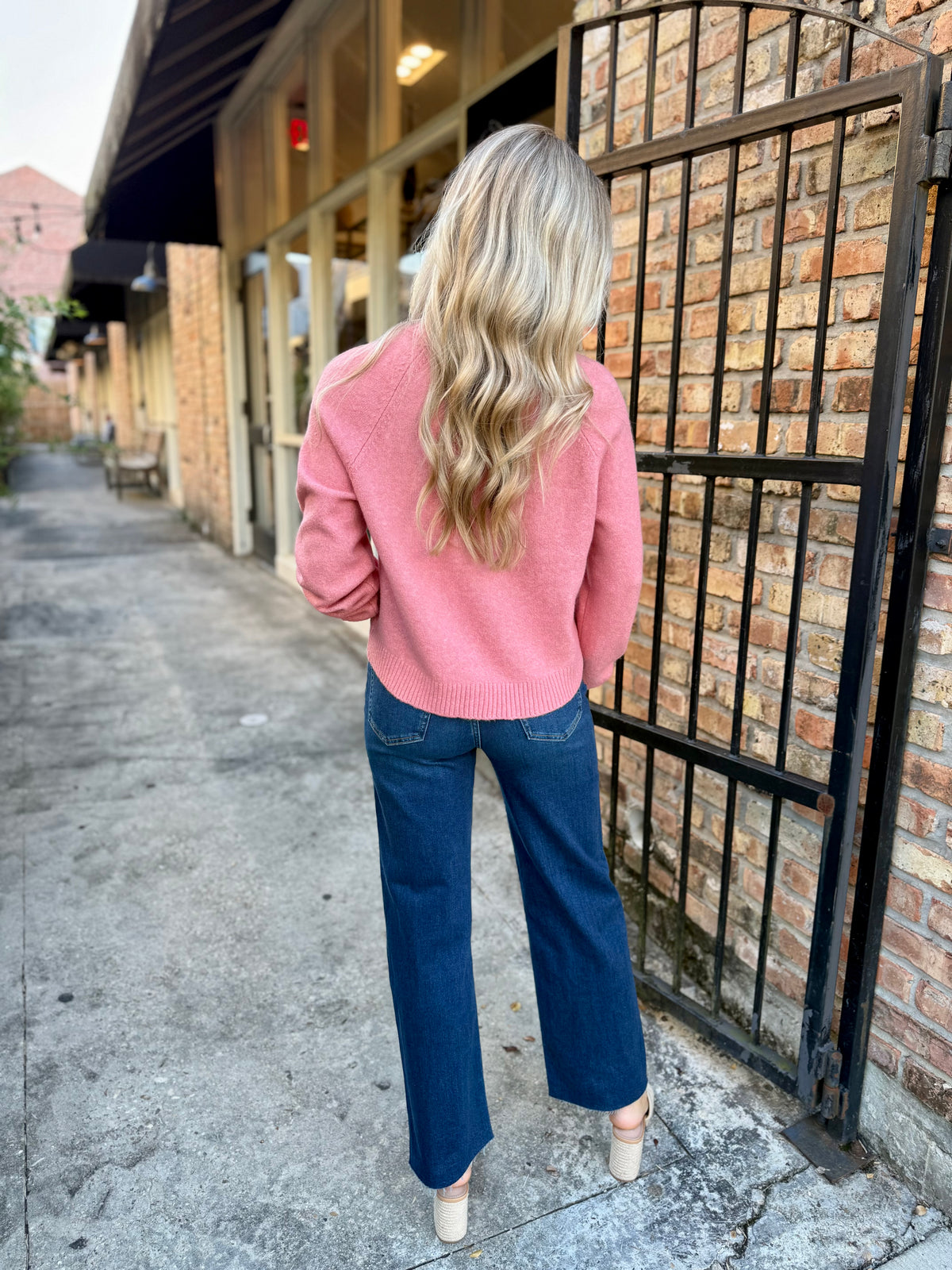 Z Supply Coming Up Sweater- Desert Bloom
