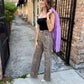 Mica Cropped Sweater- Dusty Lavender