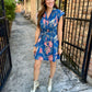 Meadow Floral Denim Dress
