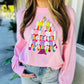 Bon Bons Christmas Tree Sweater- Pink