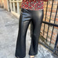 Hazy Charm Top- Red Black