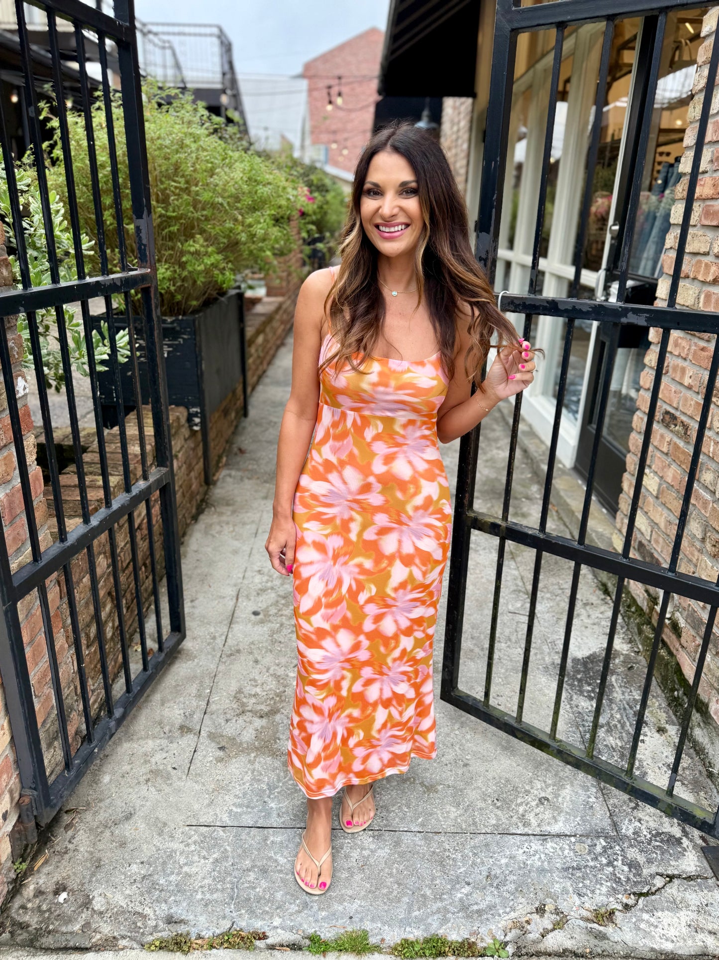 Mykonos Dream Midi Dress