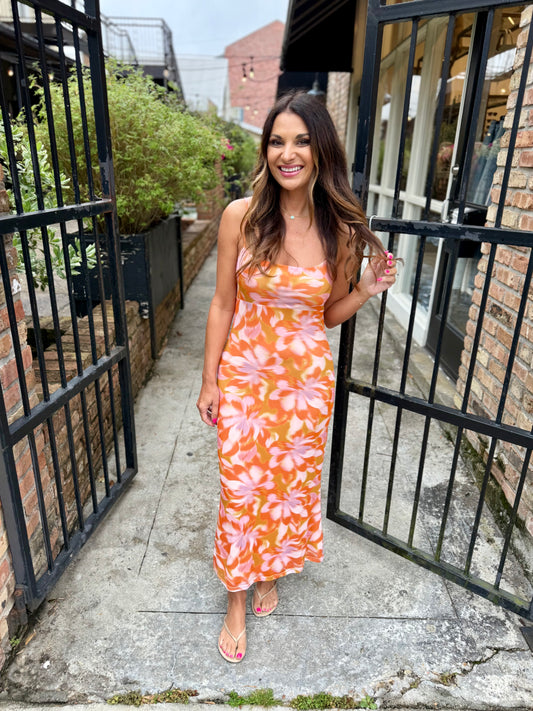 Mykonos Dream Midi Dress